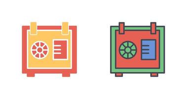 Safe Box Icon Design vector