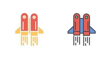 Jetpack Icon Design vector