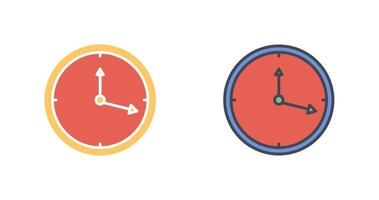 Clock Icon Design vector