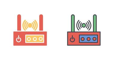 WiFi Router Icon Design vector