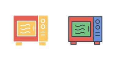 Microwave Icon Design vector