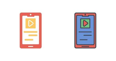 Mobile Applications Icon Design vector