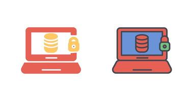 Data Security Icon Design vector