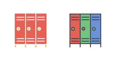 Lockers Icon Design vector