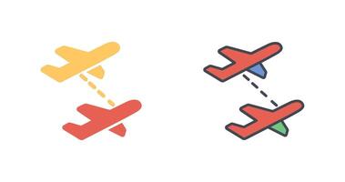Multiple Flights Icon Design vector