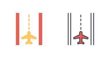 Runway Icon Design vector