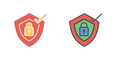 Verified Protection Icon Design vector
