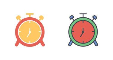 diseño de icono de reloj de alarma vector