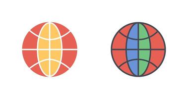 Globe Icon Design vector