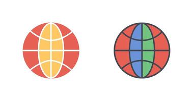 Globe Icon Design vector