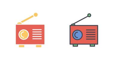 Old Radio Icon Design vector