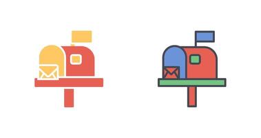 Mailbox Icon Design vector