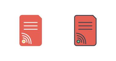 Wireless Icon Design vector