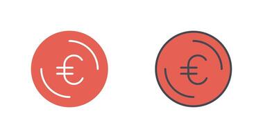 Euro Symbol Icon Design vector