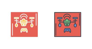 Drone Icon Design vector