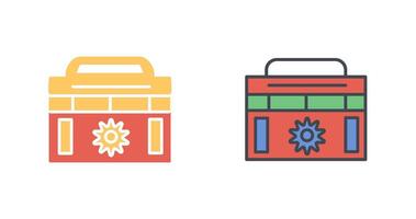 Toolbox Icon Design vector