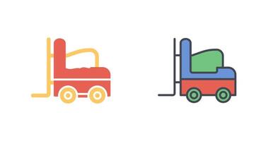 Forklift Icon Design vector