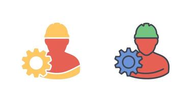 Engineer Icon Design vector