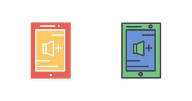 Volume High Icon Design vector