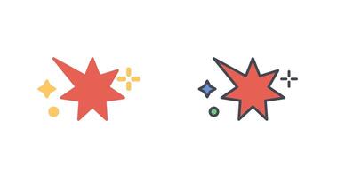 Spark Icon Design vector