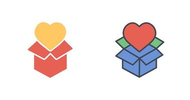 diseño de icono de corazón vector