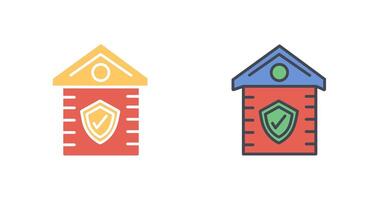 casa proteger icono diseño vector