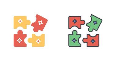 Puzzle Icon Design vector