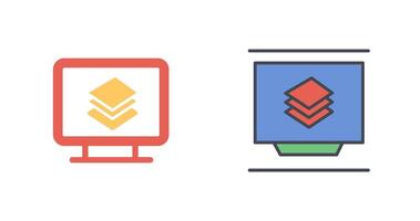 Layer Icon Design vector