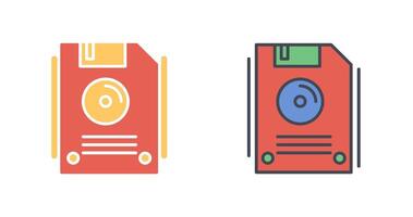 Floppy Disk Icon Design vector