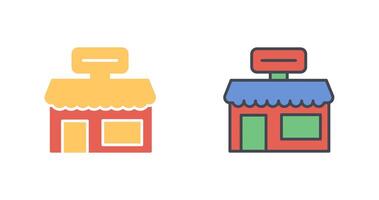 Shop Icon Design vector