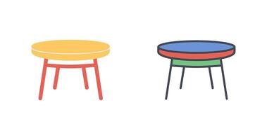 Small Table Icon Design vector