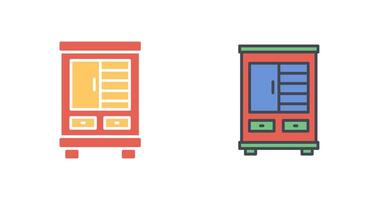 Shelves Cabinet Icon Design vector