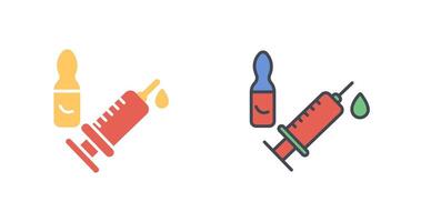 Syringe Icon Design vector