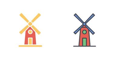 Windmill Icon Design vector