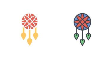 Dream Catcher Icon Design vector