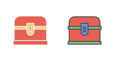 Treasure Chest II Icon Design vector