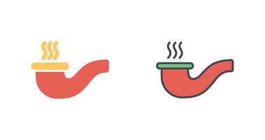 Smoking Pipe Icon Design vector