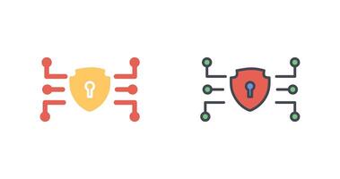 Data Security Icon Design vector