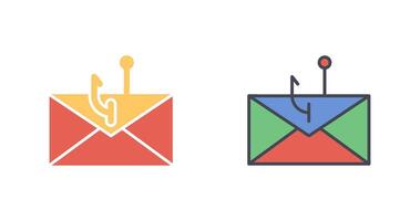 Phishing Icon Design vector