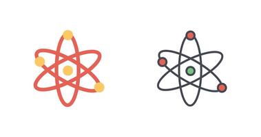 Atom Icon Design vector