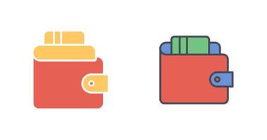 Wallet Icon Design vector