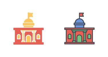 Parliament Icon Design vector