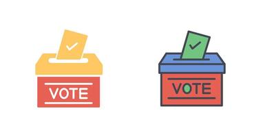 Ballot Icon Design vector