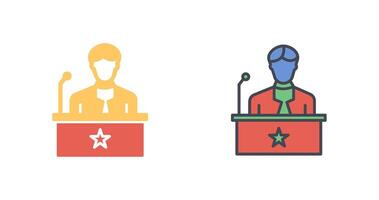 candidato icono diseño vector