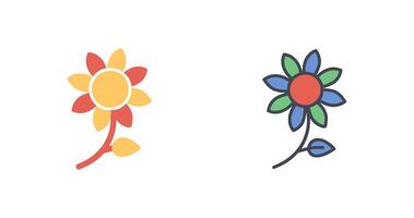 Flowers Icon Design vector