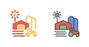 Farm Icon Design vector