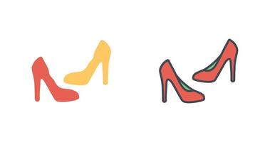 Heels Icon Design vector