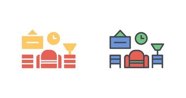 Rooms Icon Design vector