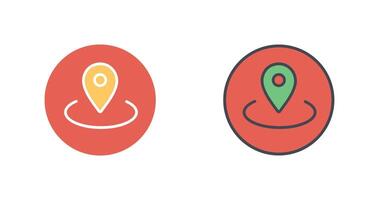 Shipping Location Icon Design vector