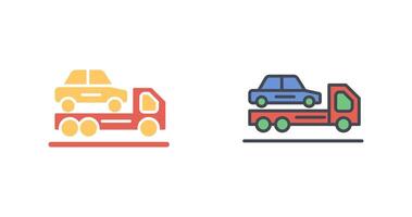 Trailer Icon Design vector